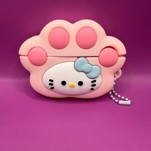 Kitty Paw Print AirPods Pro Case – Soft Silicone, Cute & Protective!